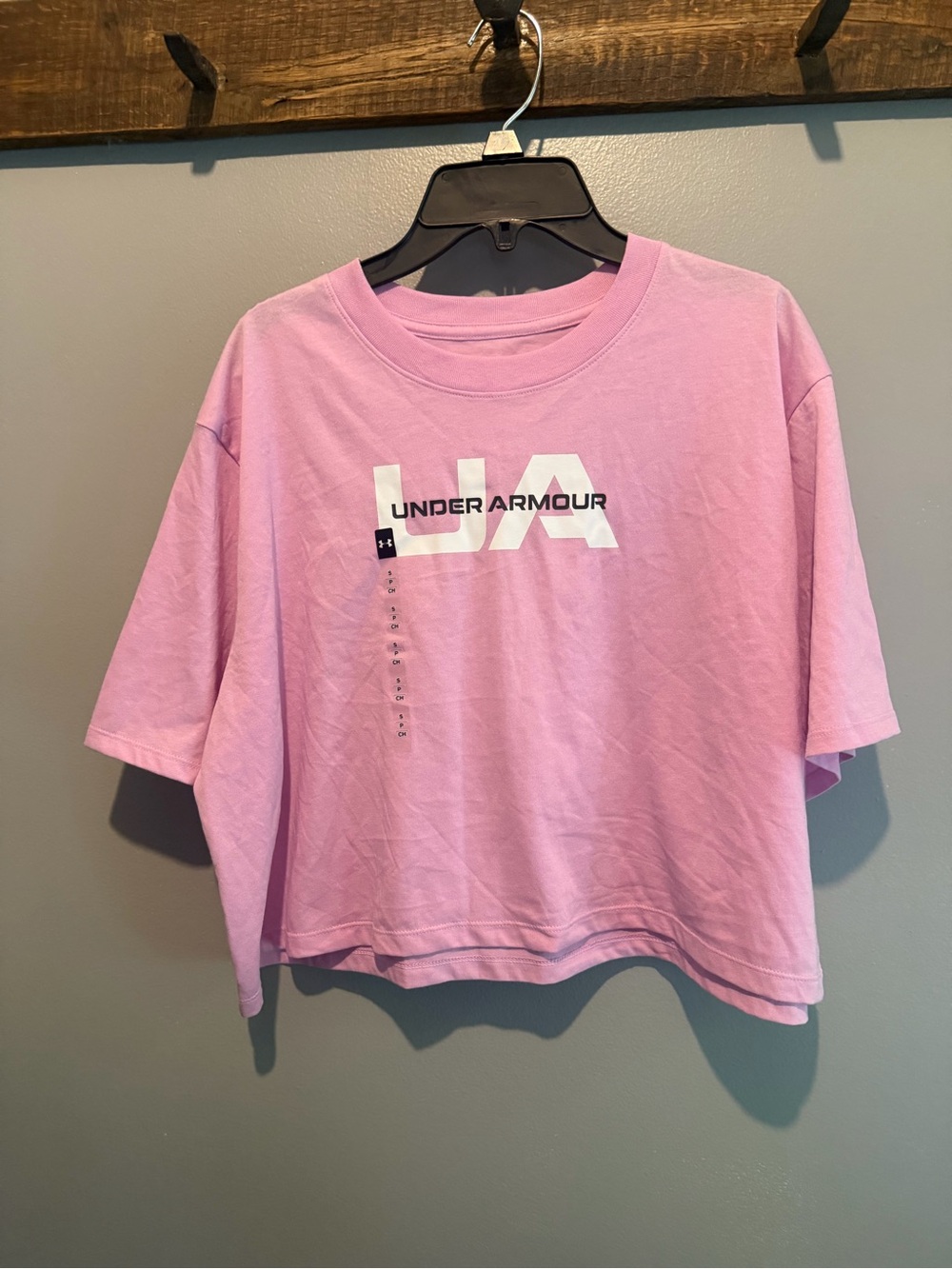 Under Armour Pink Crop T-Shirt